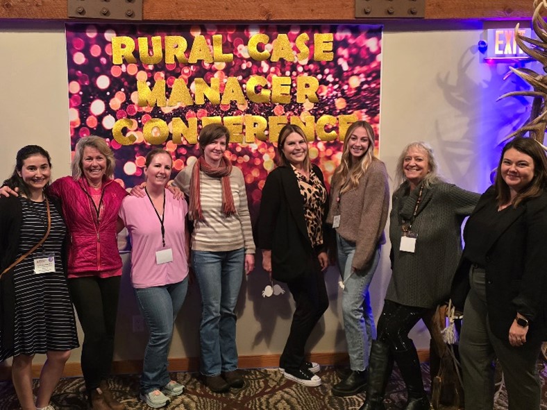 Planning committee members (L-R) Kate MacDonald (ID), Judy Thorne (ID), Sheila Daniels (ID), Rebecca Schliep (ID), Carrie Van Ness (WA), Madilyn Larson (WY), Laurie Sylla (WA), Rhianna Tretin (MT)