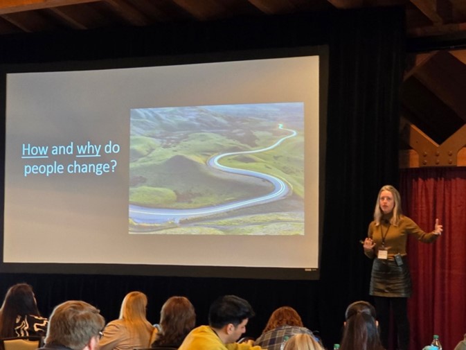 Annie Roepke presents on Motivational Interviewing